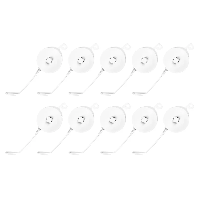 

RMWIN-Smart Retractable Plant Yoyo 10Pcs With Stopper Hydroponics Grow Support Hanger For Home Garden Plants