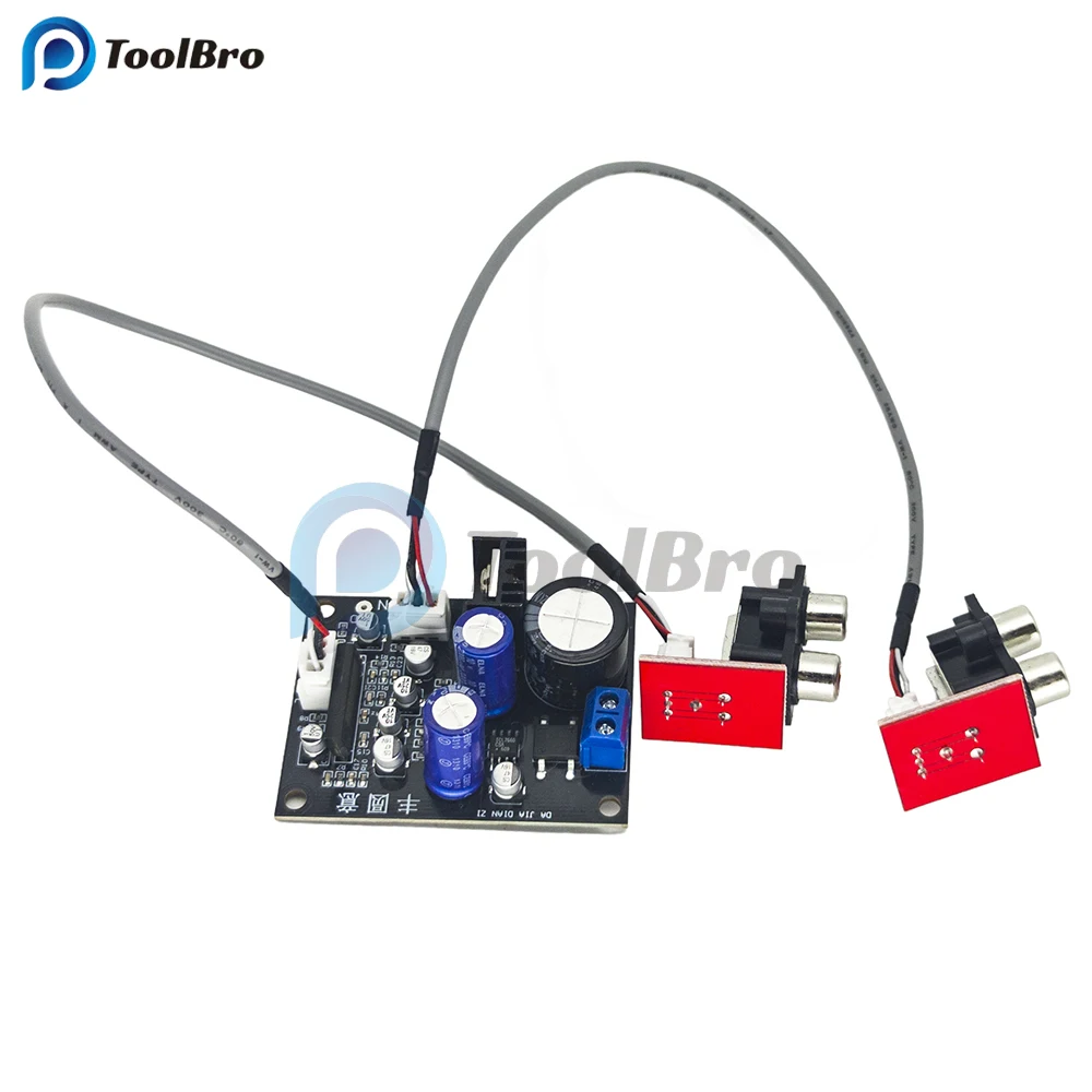 Phono Vinyl Record Player Preamplifier MM MC Phono Preamp Audio Amplifier Board Phonograph Amplifiers Amp