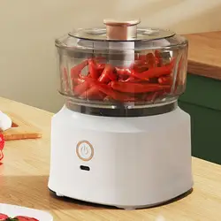 Multifunctional Electric Meat Grinder with Sharp Blade One-key Start Garlic Masher Mini Food Processor Kitchen Accessories