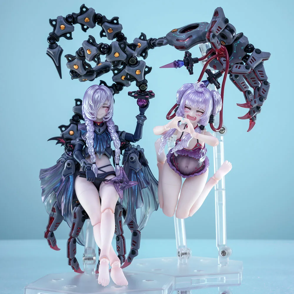 

Размерная фигура, оригинальная ведьма, лесной экипаж, вооруженный/купальник/сумка для аксессуаров, фигурка 1/12, модель Muse