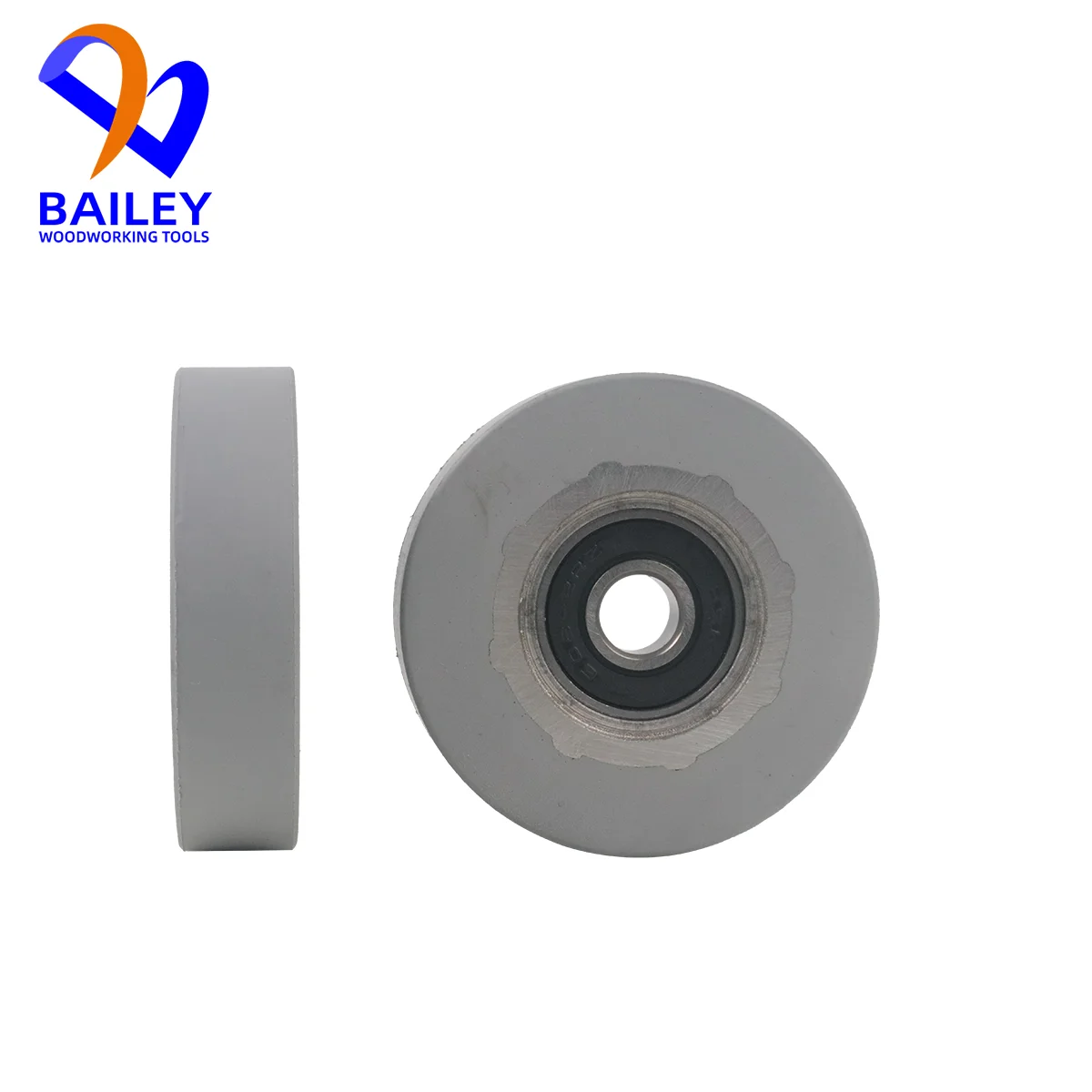 BAILEY 10PCS 65x8x30 มม.กดล้อยางลูกกลิ้งเกียร์ลูกกลิ้งสําหรับ OTT Marnak ขอบแถบเครื่องไม้เครื่องมือ