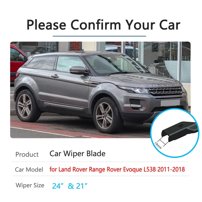 

For Land Rover Range Rover Evoque L538 2011~2018 Car Wiper Blade Windshield Wipers Car Accessories 2012 2013 2014 2015 2016 2017