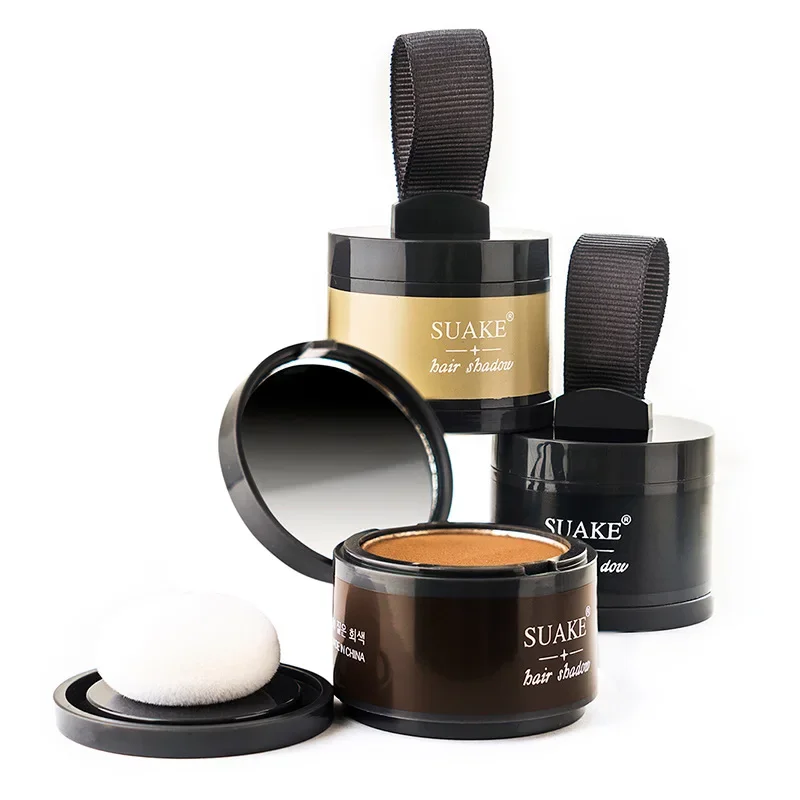 4 Colors Hair Line Powder Instantly Black Brown Root Cover Up Hair Coverage Paint Repair Fill In Hair Shadow Waterproof Natural