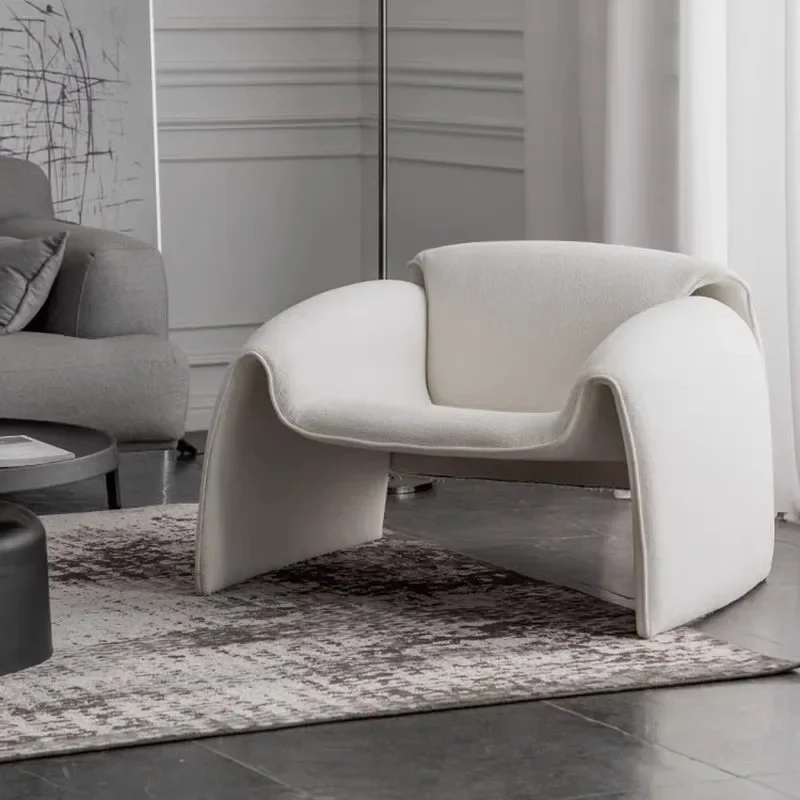 Minimalist crab chair leisure sofa single living room special-shaped creative M-shaped tiger chair small apartment chair