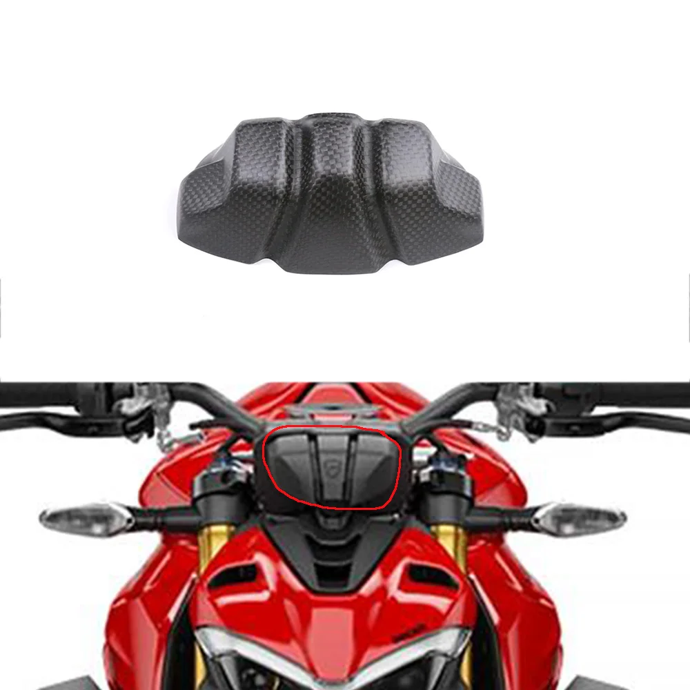For Ducati Streetfighter V2 2021 2022 2023 2024 3K Carbon Fiber Front Fairing Motorcycle Accessories Kit Parts