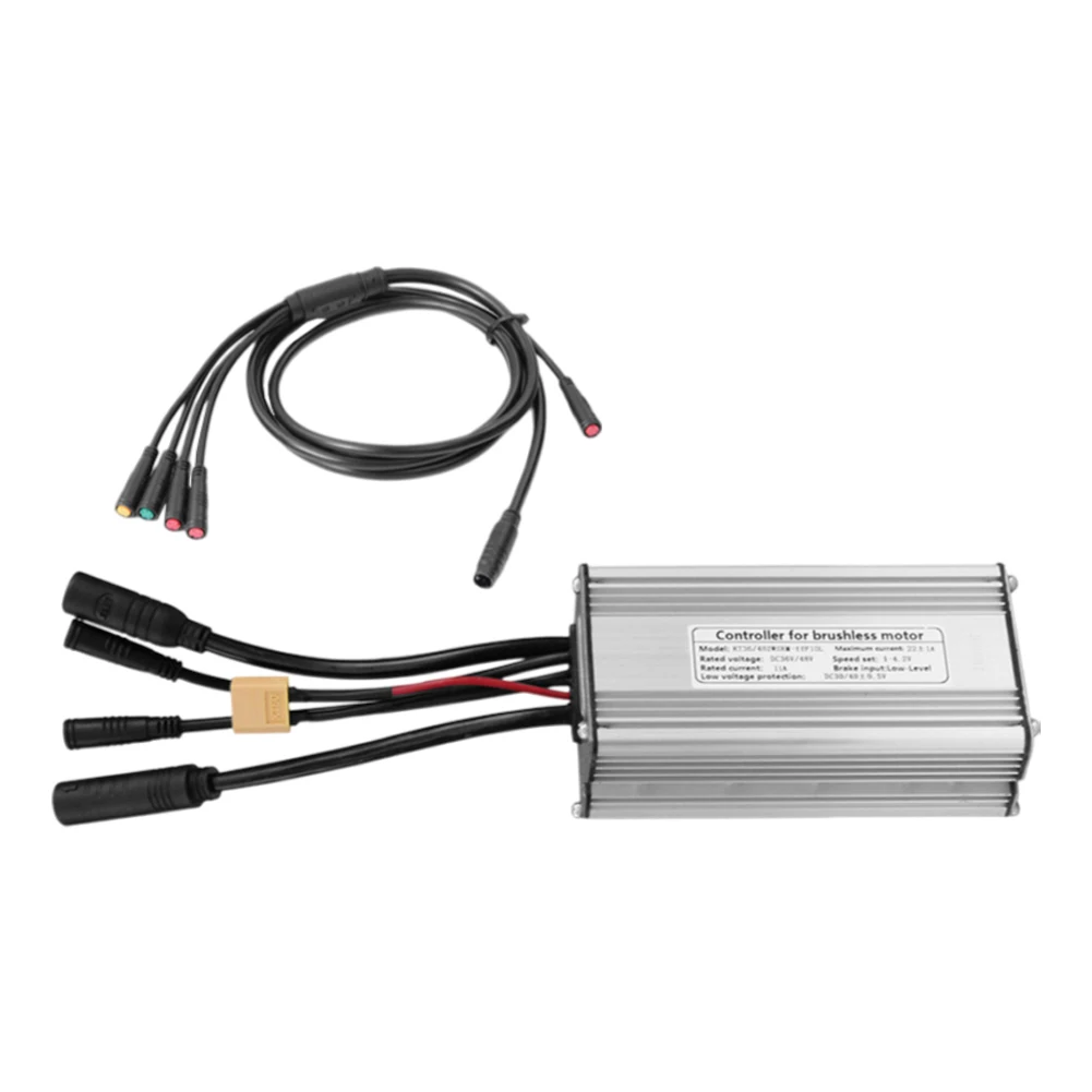 

22A Controller Brushless Motor Lamp Wire Included Steady Speed Control Aluminum Alloy Shell Throttle 126x66x39mm