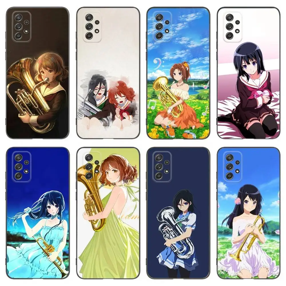 

Anime Hibike E-Euphoniums Phone Case For Samsung Galaxy A13,A21s,A22,A31,A32,A52,A53,A71,A80,Soft Black Shell
