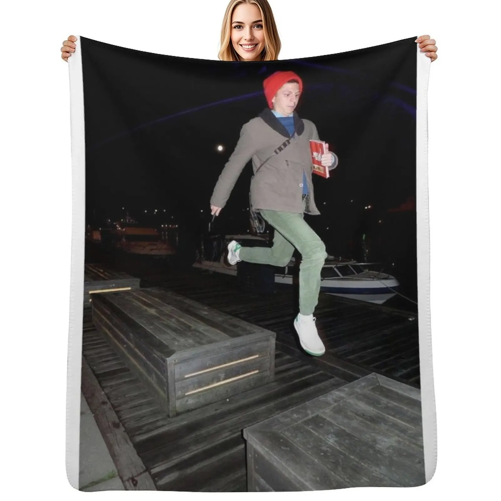 

Michael Cera Throw Blanket Hairy Thermals For Travel sofa bed Blanket