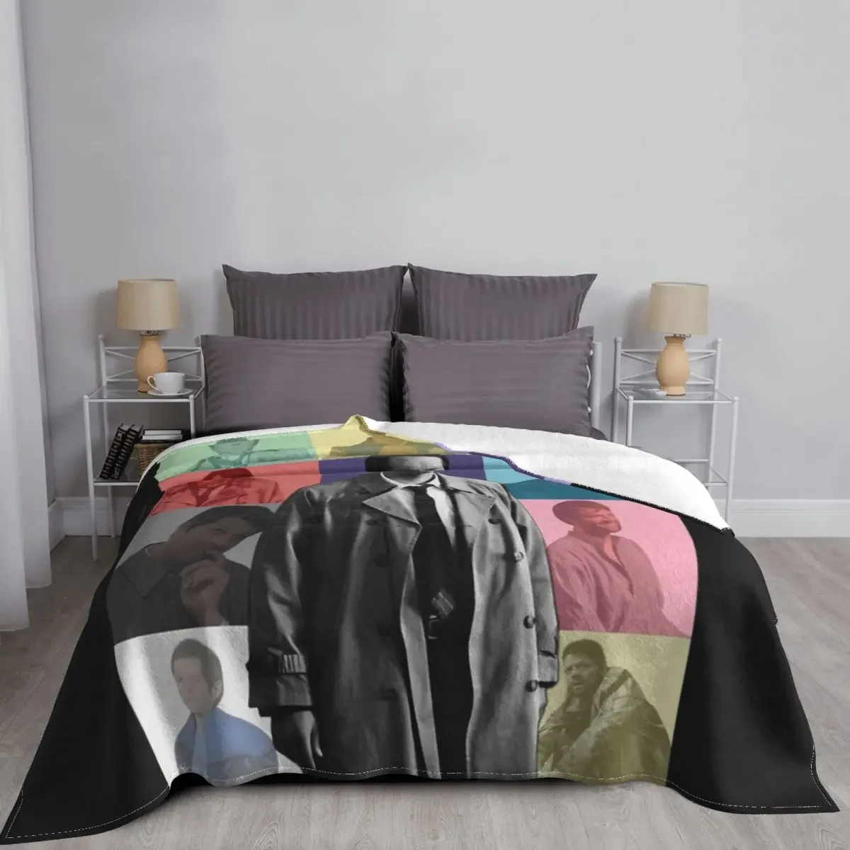 Castiel Eras Tour Throw Blanket Polar Extra Large Throw Flannel Fabric Blankets