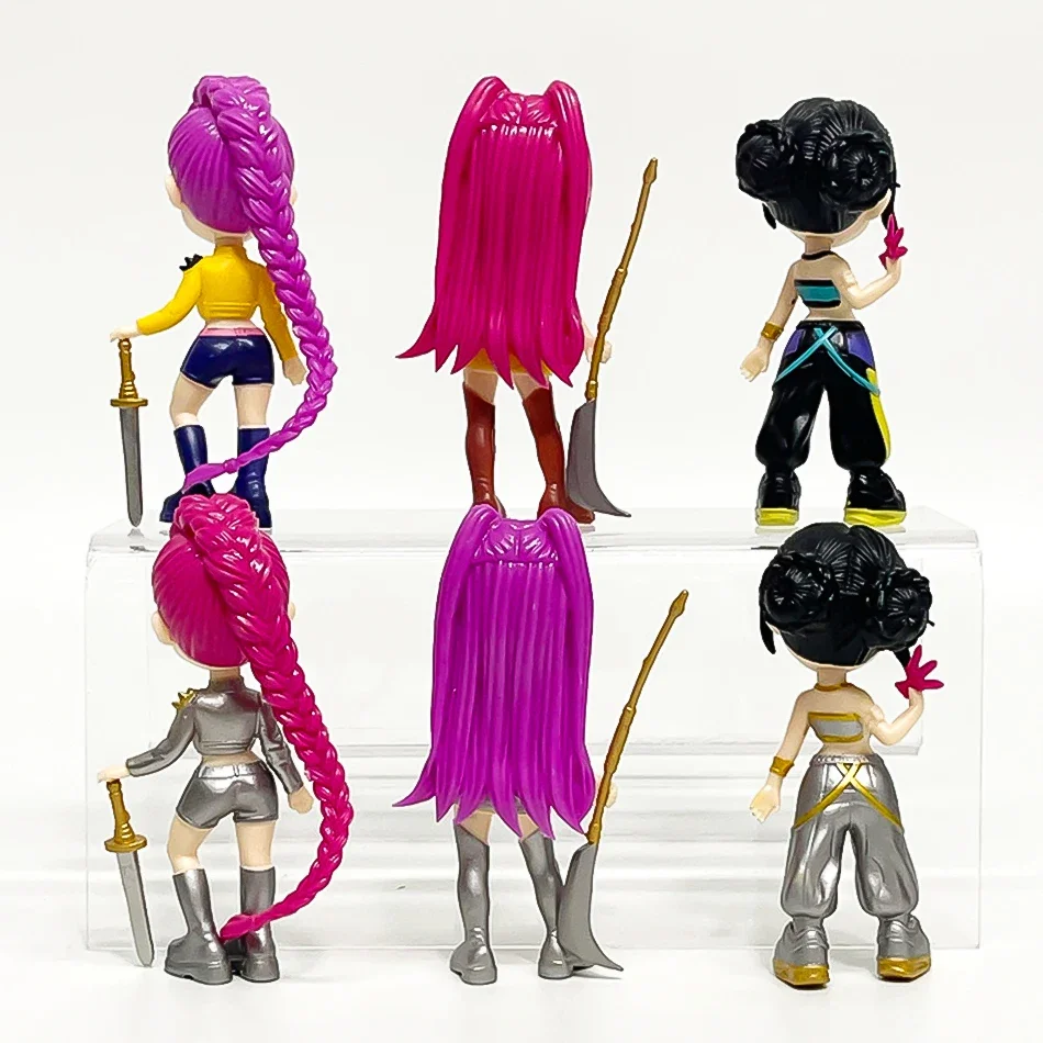 Kpop デモンハンターズ ブラインドボックス モンスターハント ハンドメイドモデル アクションフィギュア K-pop ミステリーボックス コレクタブル サプライズギフト ファン向け