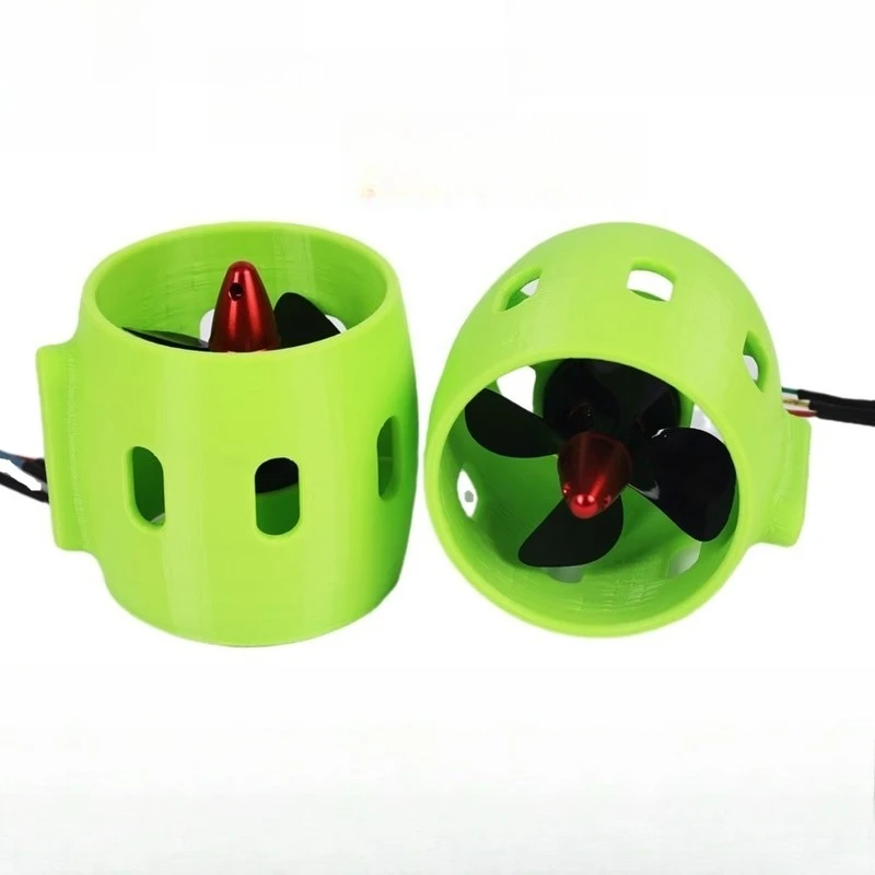 12-24V Brushless Underwater Thruster 200W 130g Ultra Lightweight PLA Shell for ROV Submarine Drone Boat CW/CCW 480KV Motor