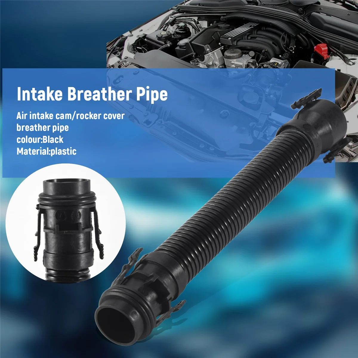 Pipa pernapasan masuk Filter udara untuk BMW 1 3 5 7 E81 E87 E90 N47 N57 F10 F01 13717803842 13717810772