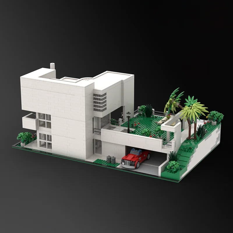 Moc Building Blocks Former Residence Model Technology Bricks City Building Model Holiday Gift DIY Assembly Construstion Toys