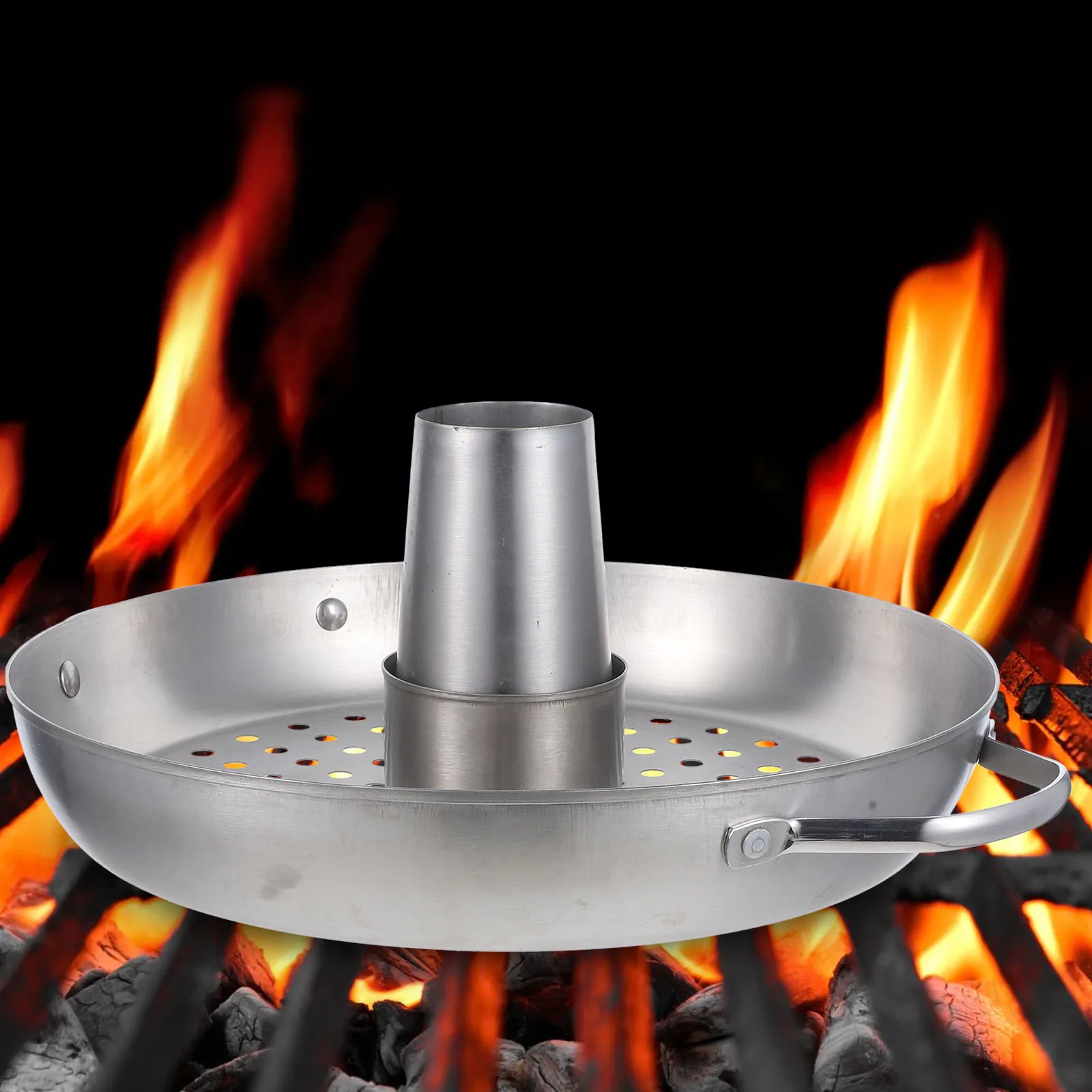 

Подставка для жаровни для курицы из нержавеющей стали, практичная, удобная для переноски, стабильное размещение, держатель для обжарки курицы для дома, гриль, духовка для барбекю