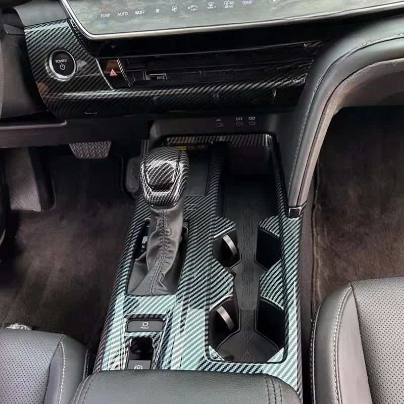 

Центральная рама управления, панель шестерни для Toyota Camry 9-го поколения, модифицированные аксессуары из красного дерева, внутренняя наклейка автомобиля