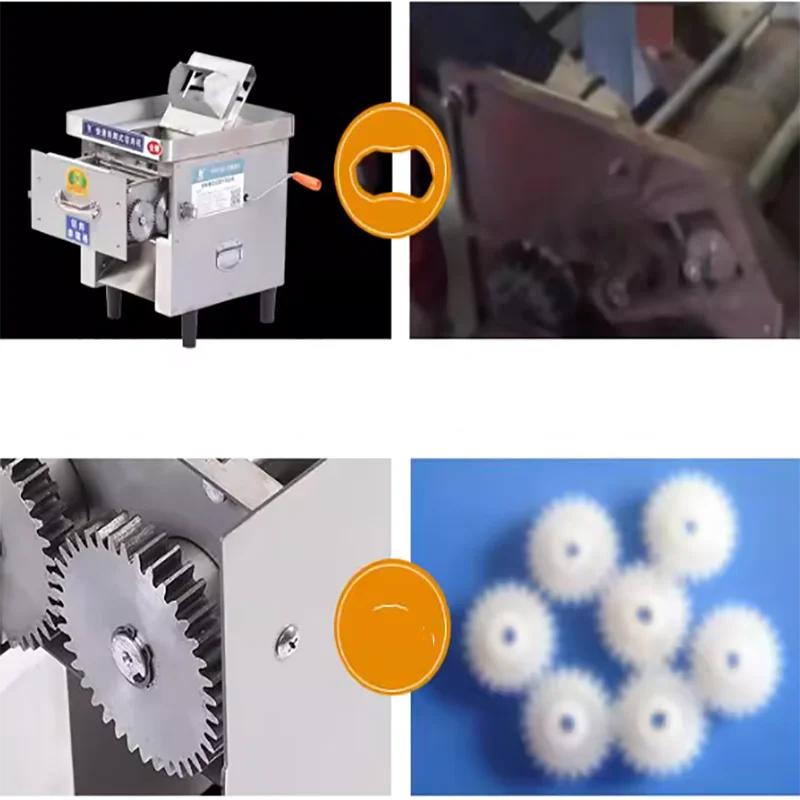 

Коммерческая настольная электрическая мясорезка из нержавеющей стали для кейтеринга