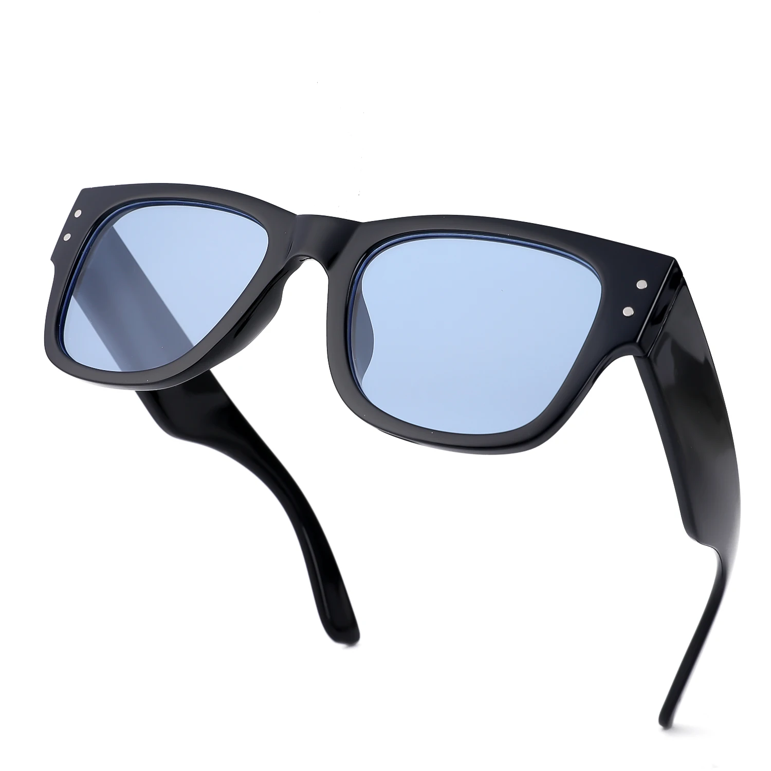Luxus Rechteck Sonnenbrille Frauen Marke Designer PC Rahmen Gradienten Objektiv Klassische Niet Shades Weiblich Männlich Mode Brillen UV400 – Detail 6