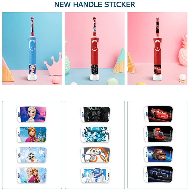 Oral B Elektrische Zahnbürste für Kinder, wiederaufladbare Zahnbürste, weiche Bürste für Kinder, 100 % wasserdicht, 2 Modi, drehbare, saubere Zähne