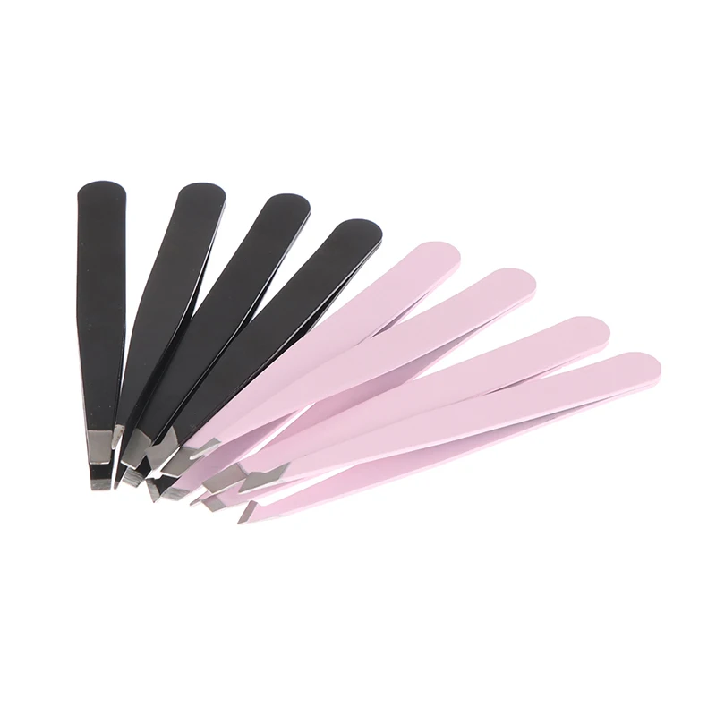 1PC Eyebrow Tweezers Eyebrow Clip Clamps Trimming Tool Tweezers for Hair Beard Removal Makeup Tool