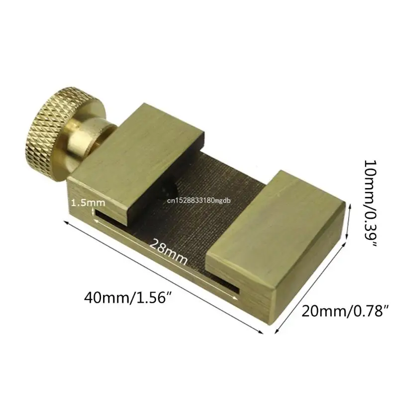 Scribers Ruler Positioning Limit Block Brass Ruler Stops Fence Scribers Locators MarkingTool Ruler Positioning Block Dropship