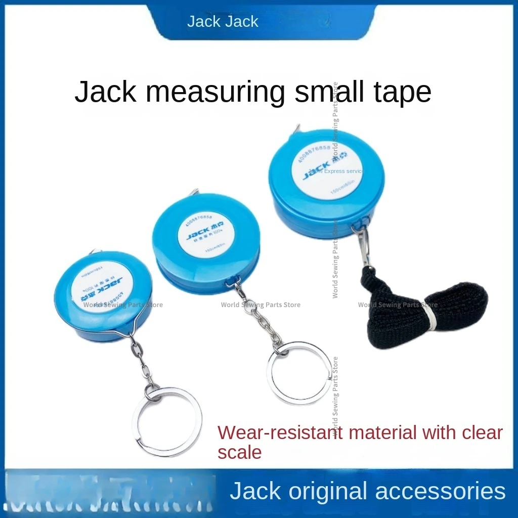 1 Uds Jack marca cinta métrica de costura Mini llavero regla suave ropa medición 1,5 m cinta métrica a medida regla suave