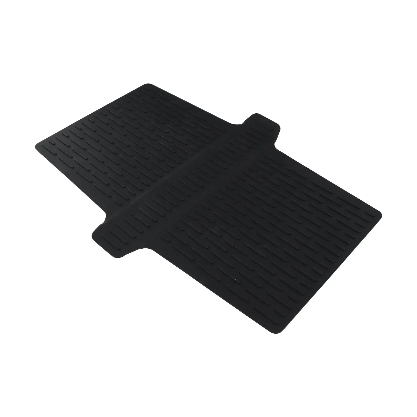 Dishwasher Safe Black Silicone Sink Mat Double Sink Cover Easy To Clean Fresh Kitchen Atmosphere Dishwashing Area