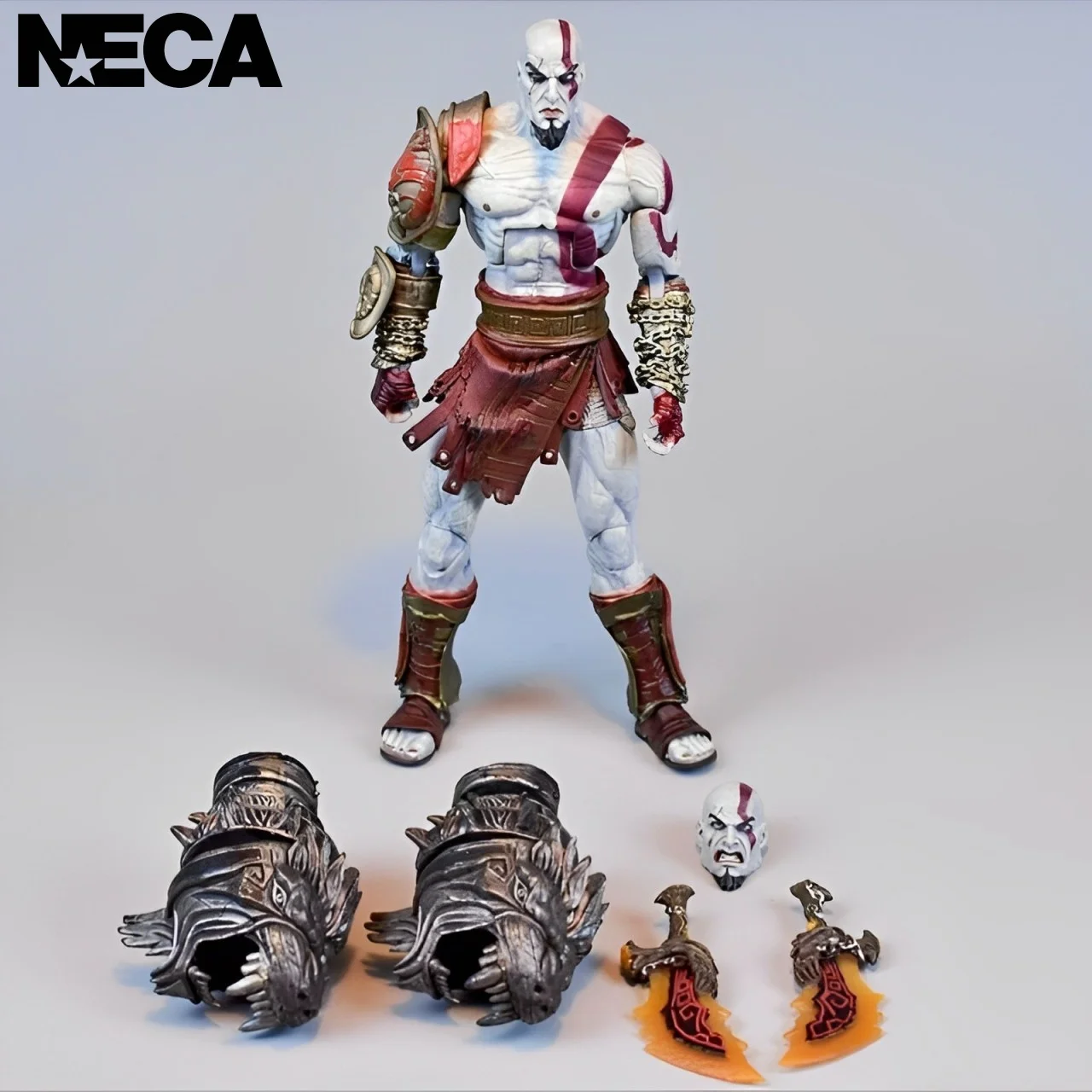 

Фигурка Neca, бог войны, призрак спартанца Кратоса в армейском корпусе, W Blades, экшн-фигурка, коллекционная кукла, модель, игрушки в подарок