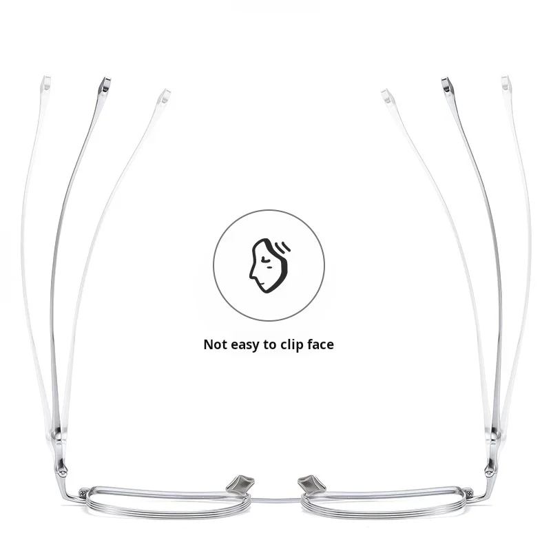 OLLYMURS ريترو الطيار الرجال النظارات الطبية الإطار خفيفة العصرية سبائك التيتانيوم حجم كبير النظارات البصرية النساء M1910