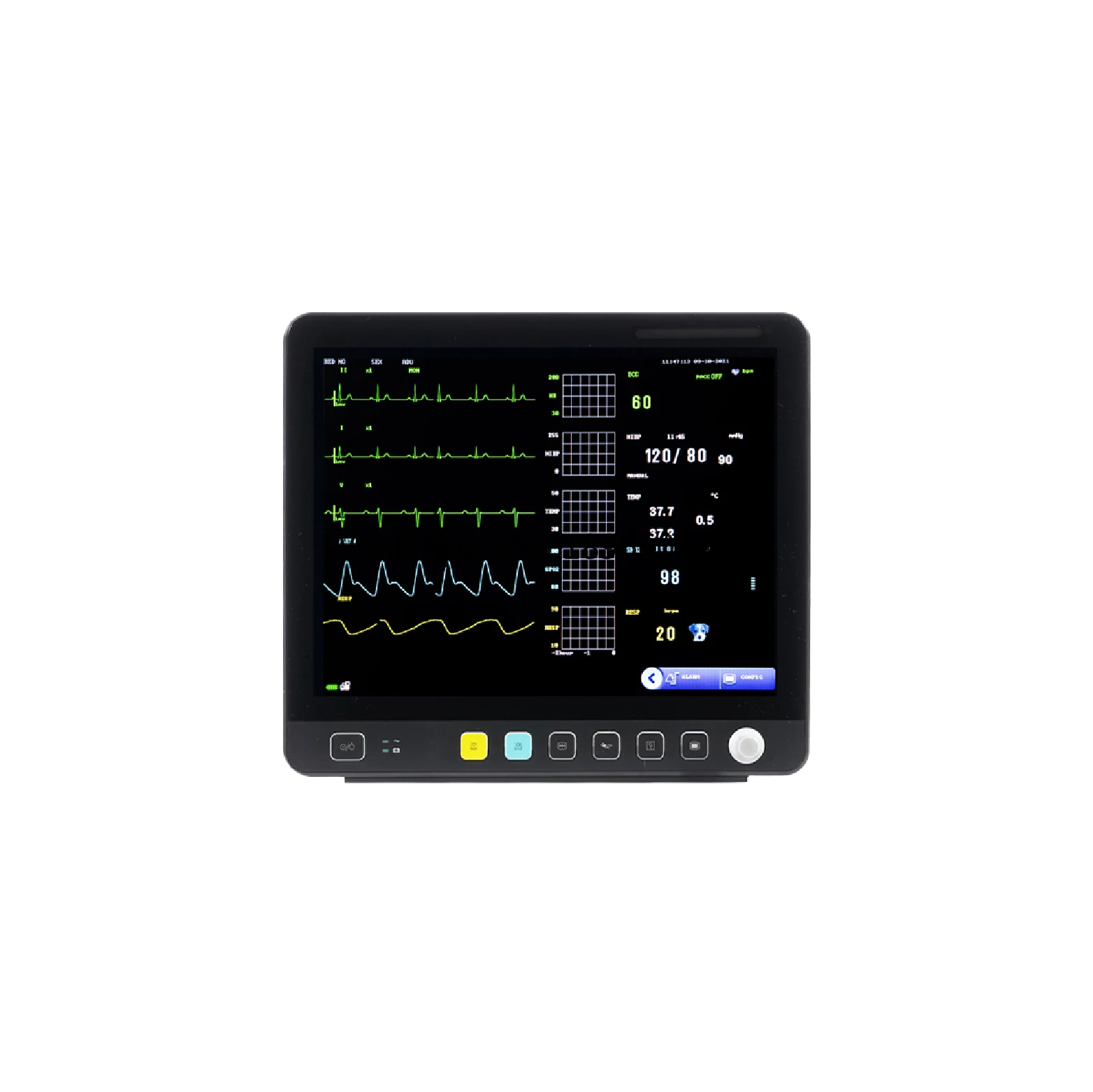 

Veterinary Hospital Clinic Icu Surgery Multi Parameter Vital Signs Monitor For Animals