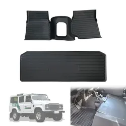 Use for Land Rover Defender 300 tdi td5 90 110 130 custom car All-Weather Insole Floor Mat waterproof car floor mat Car Accessor