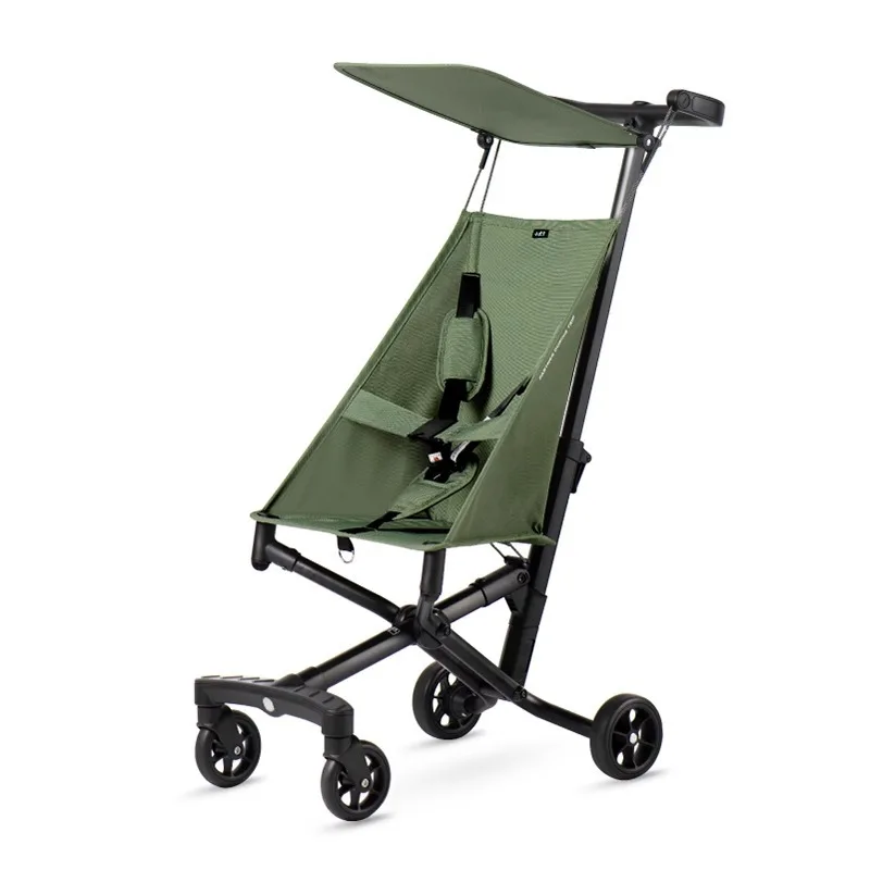 

T18 T3 Lightweight Stroller Pocket Cart Folding Baby Handcart Easy Boarding Portable Walking Tool