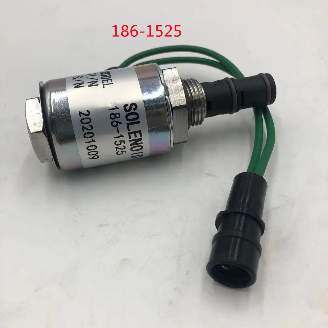 Excavator accessories are applicable to Carter 120H/HNA, 135H/160H grader solenoid valve 186-1525 186-1526