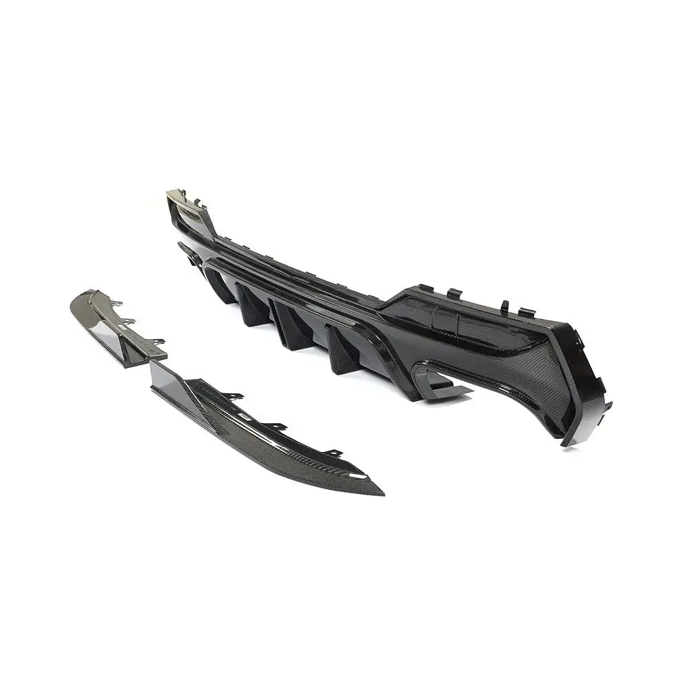 

Suitable for JCSPORTLINE carbon fiber rear bumper diffuser Suitable for BMW 4 Series G22 G23 M-TECH 2020-2022