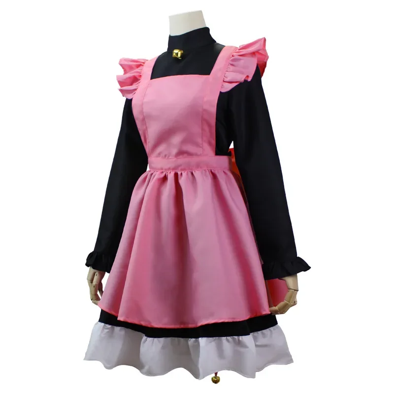 2025 Anime Kinomoto Sakura Card Captor Cardcaptor Sakura Cosplay disfraz chica mágica negro vestido de gato rosa uniforme