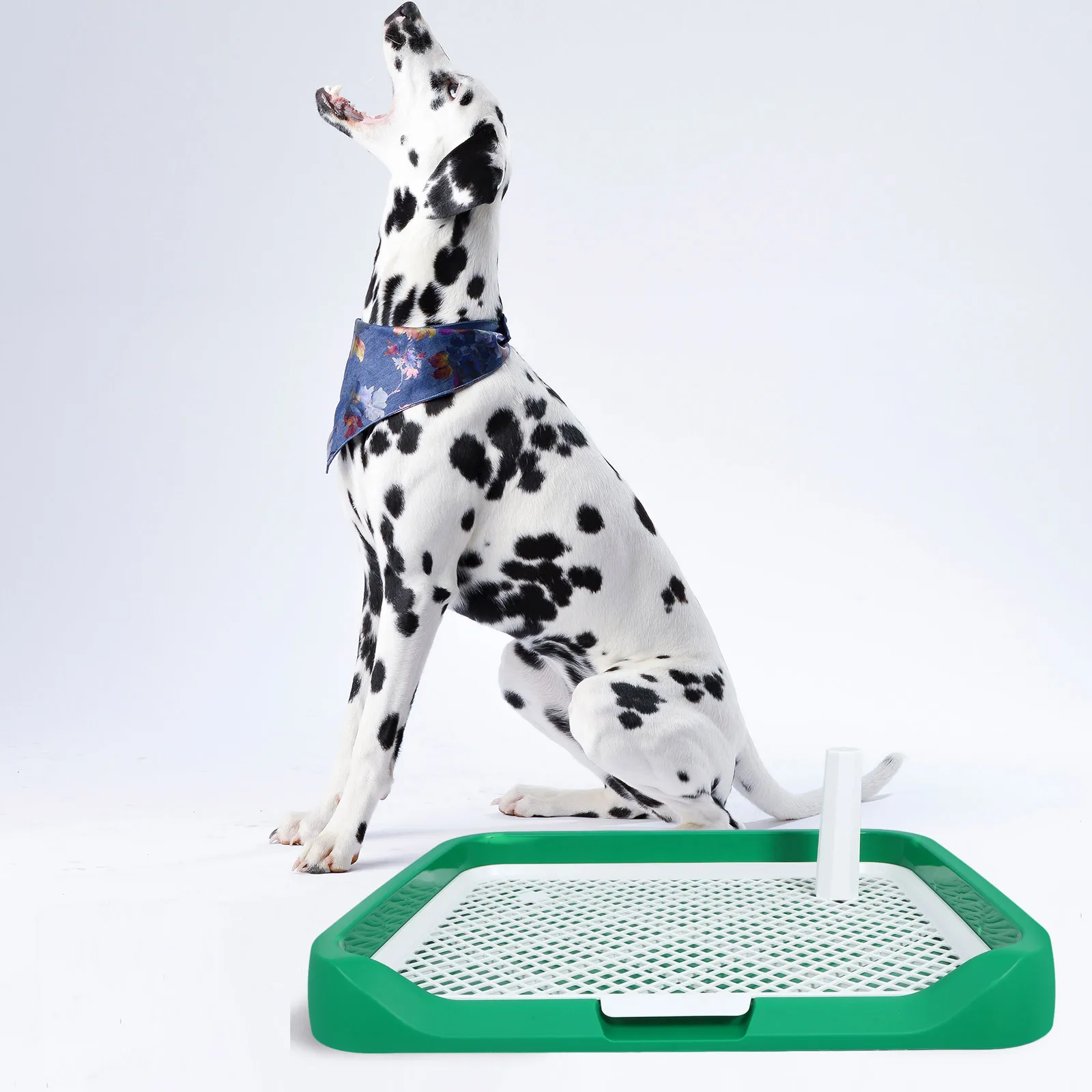 

Dog Toilet Indoor Plastic Puppy Pan Detachable Tray Easy Clean Large Small Dog Potty Tray Pet Training Puppy Pan