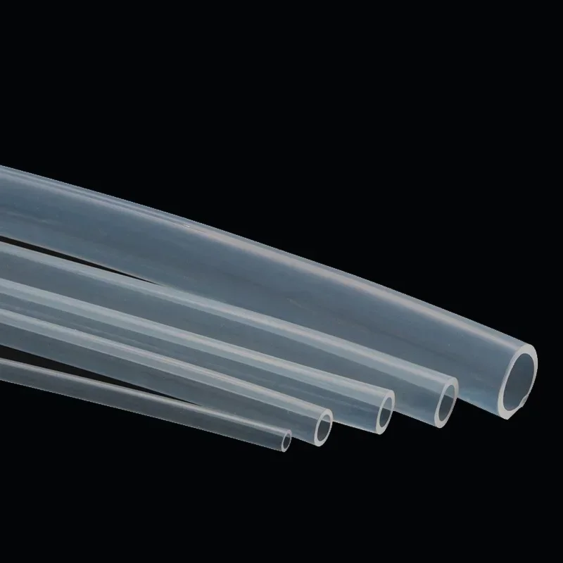 5 Meters Transparent Food Grade Silicone tube 2 4 6 8 10 12 16 20mm Flexible Garden Rubber hose Aquarium Soft Tubing Hose