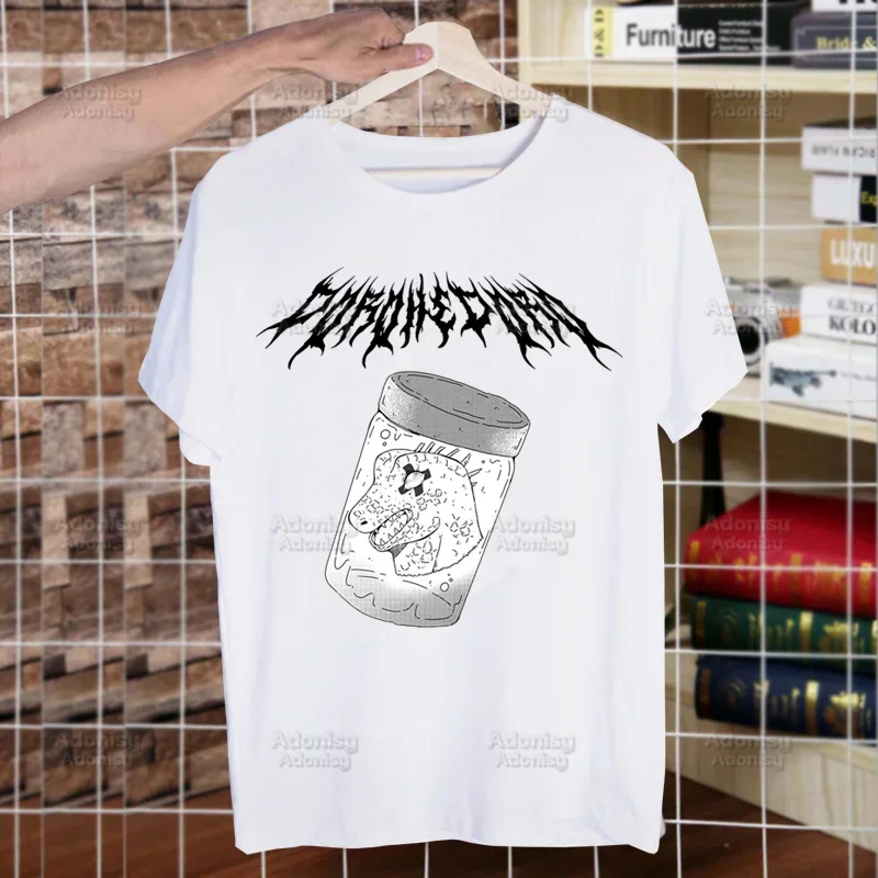 Dorohedoro Street Style Casual Short Sleeve Men Kaiman Nikaido Japan Anime Printing T Shirt Loose O-neck Tshirt Male T-shirt