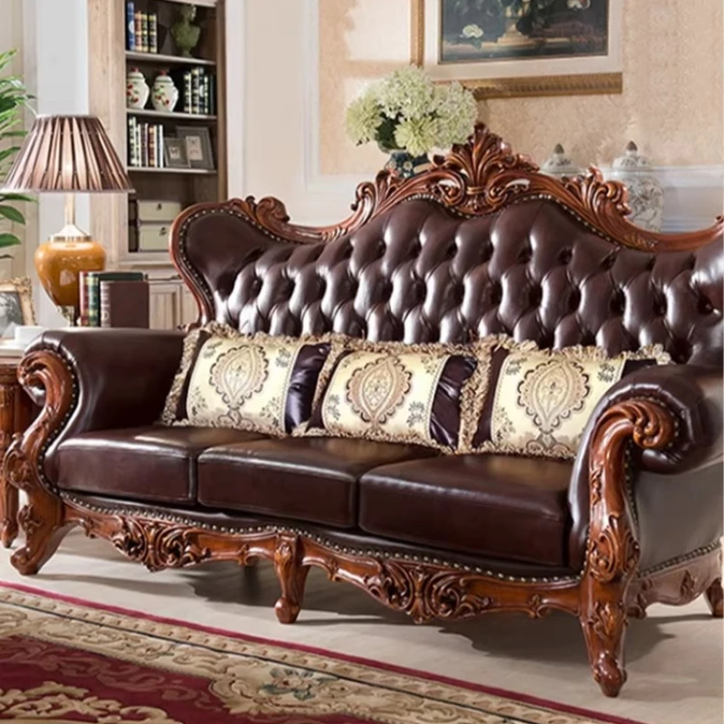 Free Shipping Luxury Sofa Living Room European Floor Puff Sofa Modern Elegant Accent Soft Chaises De Salon Home Furniture