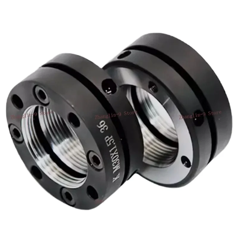 K-Type Axial Precision Lock Nut Round Anti-Loosening Self-Locking Nut M25/27/30/40*1.5/2.0P Machine Tool Ball Screw Bearing Nut