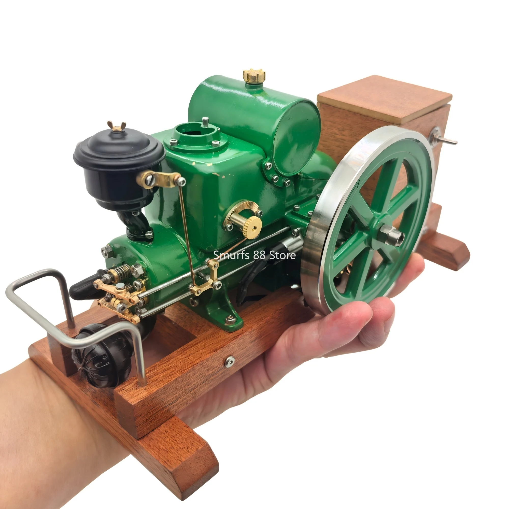 Pre-sale Classic Engine Model RTR 3.6cc Metal Water Cooled Engine with Base Mechanical Ignition Hand Pull/Electric Drill Starter