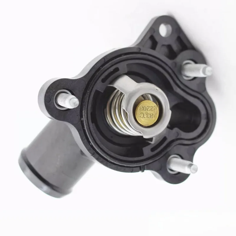 Black Colour Cooling System Thermostat Outlet Two-way Three-way Engine Parts Coolant 83 87 Degrees for MAXUS G50 China V