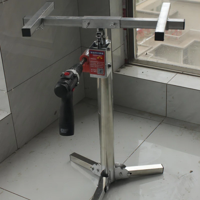 

Whole house hanging cabinet sample cabinet installation horizontal bracket artifact lifting thick stainless steel