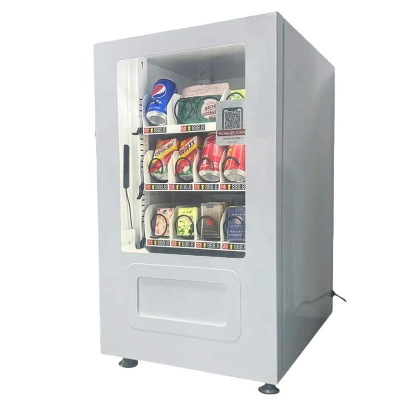 

15 Selections Condoms Snack and Drink Cosmetics Combo Customized Desktop Free Standing Vending Machine
