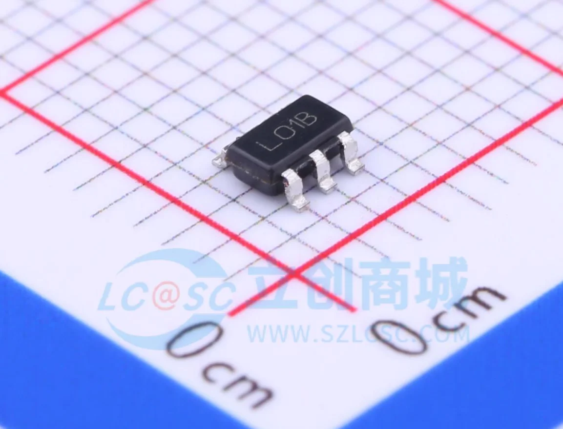 20PCS  Brand new original LP2980IM5X-5.0 silk screen L01B LP2980IM5-5.0 SOT23-5 voltage regulator IC