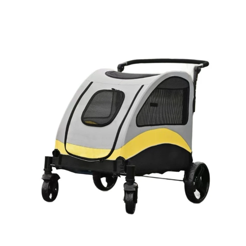 Dog cart out pet shock absorber cart disabled dog with wheelbarrow pet teddy lightweight folding walking dog