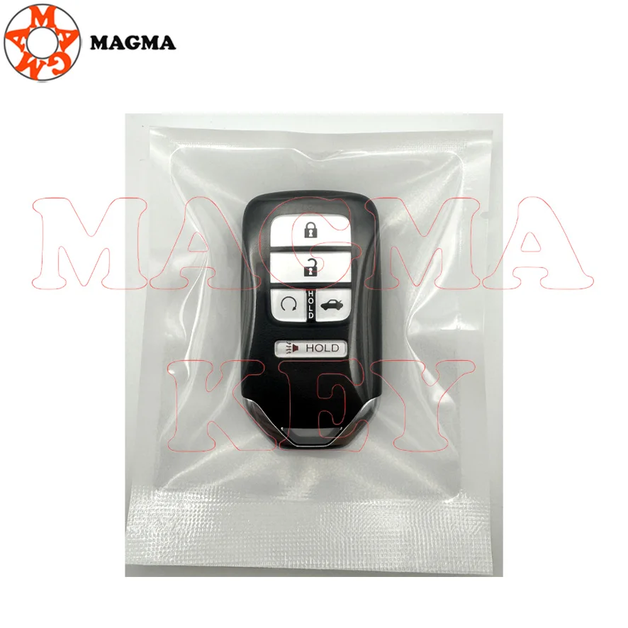 MAGMA ID47 433MHz رقاقة PCF7938 FCC KR5V2X لهوندا سيتي/سيفيك/CR-V/HR-V/جاز/أوديسي/فيزيل مفتاح بعيد 2-7 أزرار 2016-2020