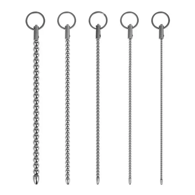 Stainless Steel Urethral Sounds Penis Plug Metal Urethral Plug /Dilator Cathete…