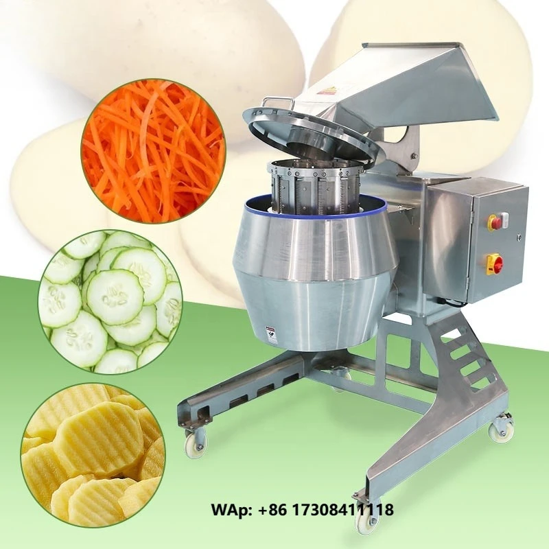 Potato Chips Crisps Cutter Cheese Slicer Carrot Shredder Chopping Cucumber Cutting Vegetable Slicing Machine