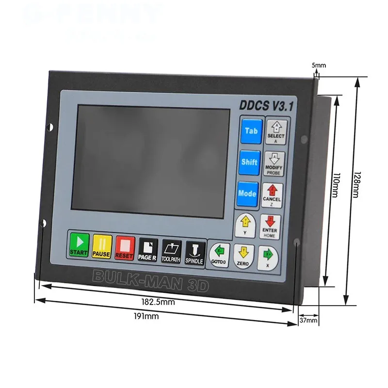 

DDCS V3.1 Standalone/Offline CNC Motion Controller 3/4 Axis USB Interface for Milling Machine Engraver