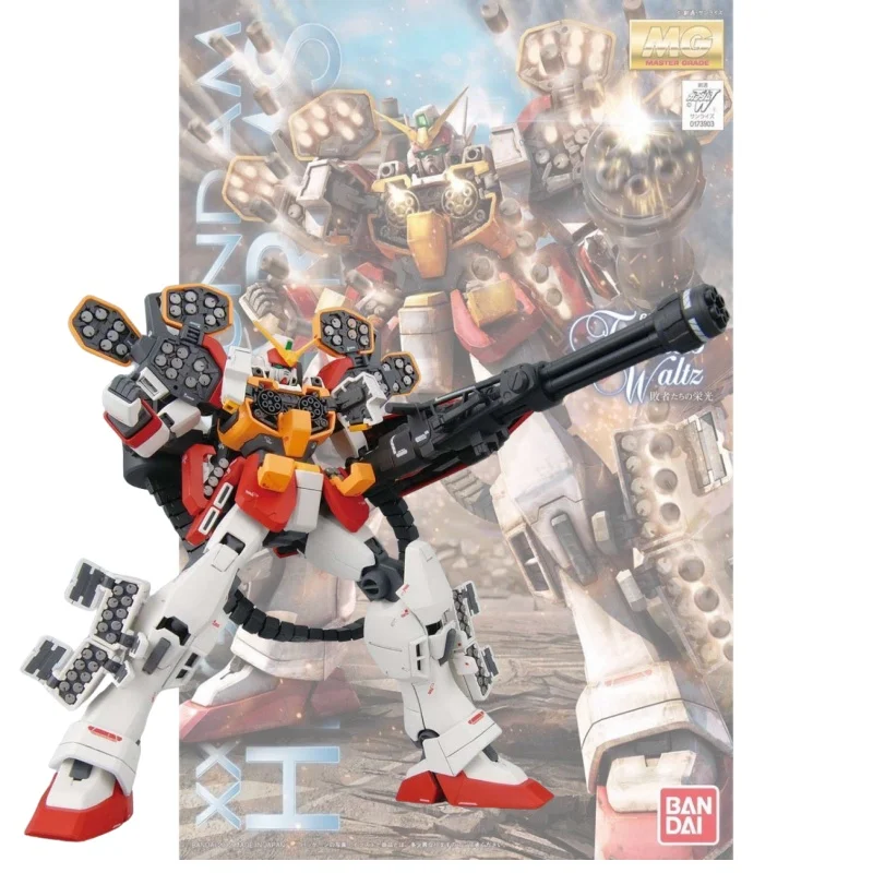 

Bandai Mg 1/100 Gundam Wing Xxxg-01H Heavy-Armed Heavy Cannon Gundam Ew Версия Модель Комплект Меха Воин Фигурка Развивающая Игрушка